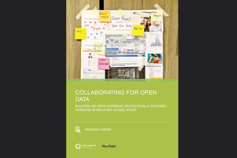 Collaborating for open data. Building an open database on politically exposed persons in Malaysia: A case study